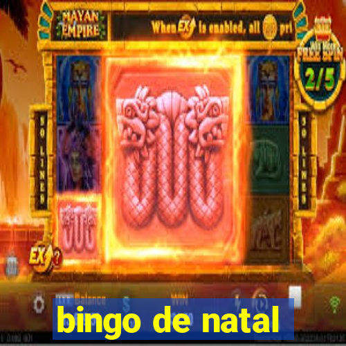 bingo de natal